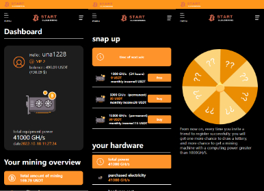 【海外理财】定制版八国语言海外矿机理财系统