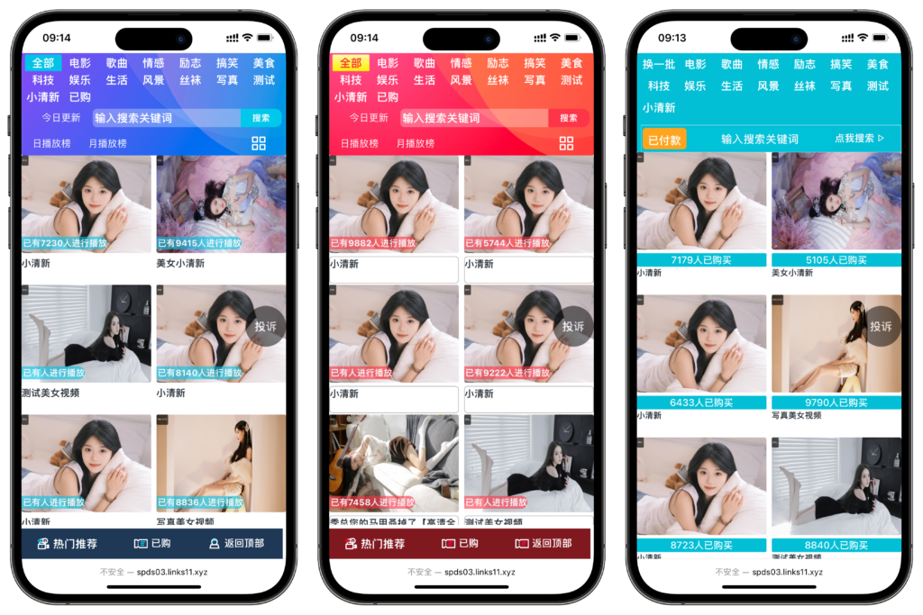 付费视频/打赏系统/影视付费/知识付费/色站插图3