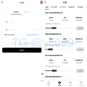 新版海外特斯拉投资系统/多语言投资理财