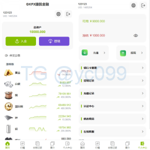 海外黄金期货微交易系统/多语言微盘/单控/实名认证