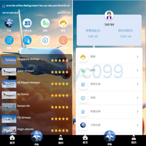 海外航空抢单刷单系统/打针/提现限制/多语言刷单