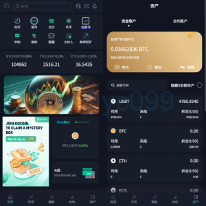 多语言交易所系统/合约/期权/秒合约/插针控制/申购